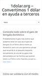 Mobile Screenshot of 1dolar.org