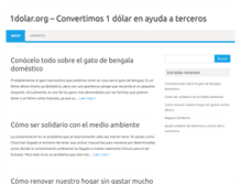 Tablet Screenshot of 1dolar.org